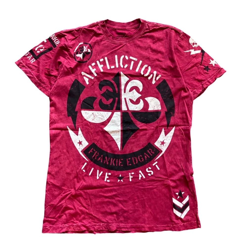 Y2K Affliction Frankie Edgar Signature Series Size M